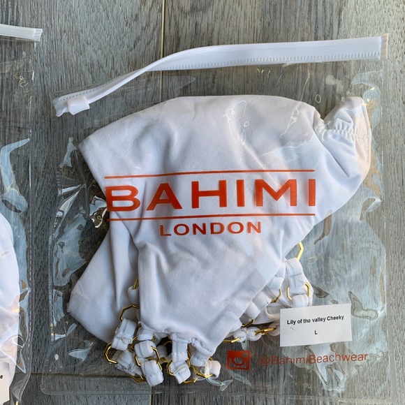 Bahimi Gold/White Bikini - Picture 5 of 12